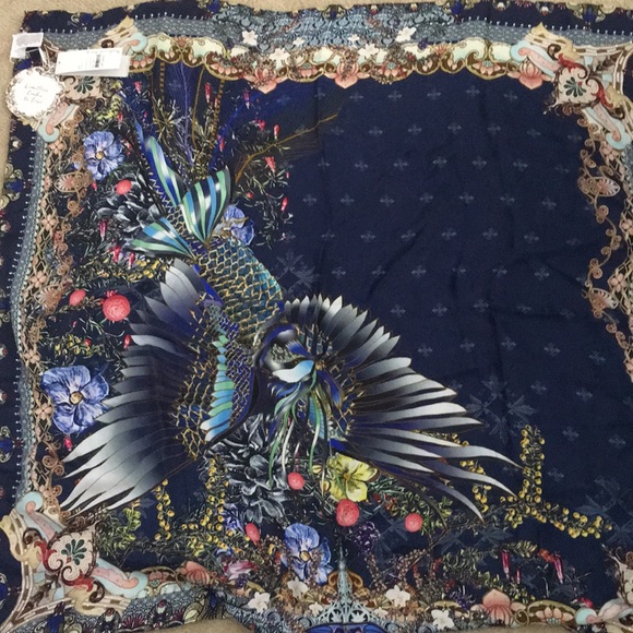 Camilla Accessories - Camilla silk square scarf